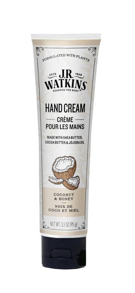 J.R. Watkins Coconut Milk & Honey Hand Lotion – Nourishing Moisturizer for Dry Hands, 3.3 oz