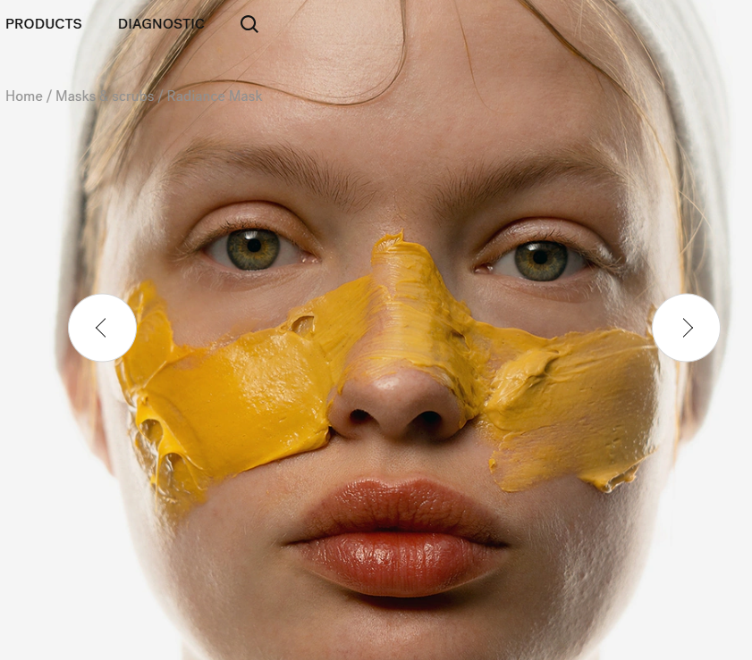 Radiance Mask P74 Yellow Clay + Organic Turmeric