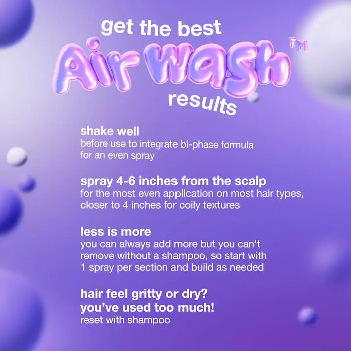 K18 Biomimetic Hairscience AirWash™ Dry Shampoo