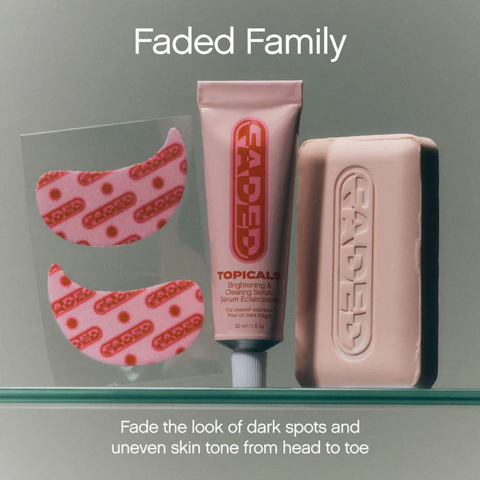 Topicals Faded Brightening Serum for Dark Spots and Discoloration (UNSCENTED)