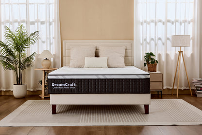 DreamCraft™ 12" Full Hybrid Mattress in a Box