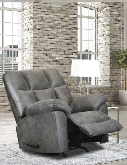 PreviousNext Southern Motion® Amos Gray Rocker Recliner