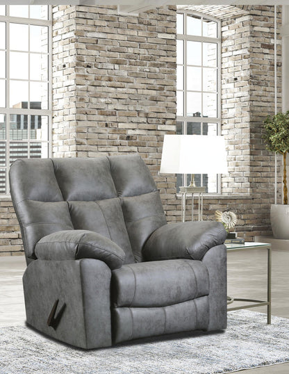 PreviousNext Southern Motion® Amos Gray Rocker Recliner