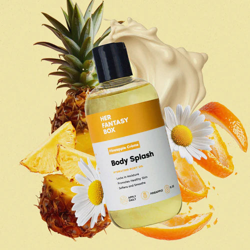 Body Splash - Skin Smoothing Body Oil (Pineapple Creme)