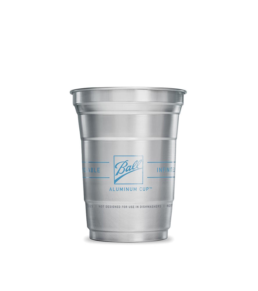 Ball® 16 oz. Aluminum Ultimate Cold-Drink Cups - 12 Count