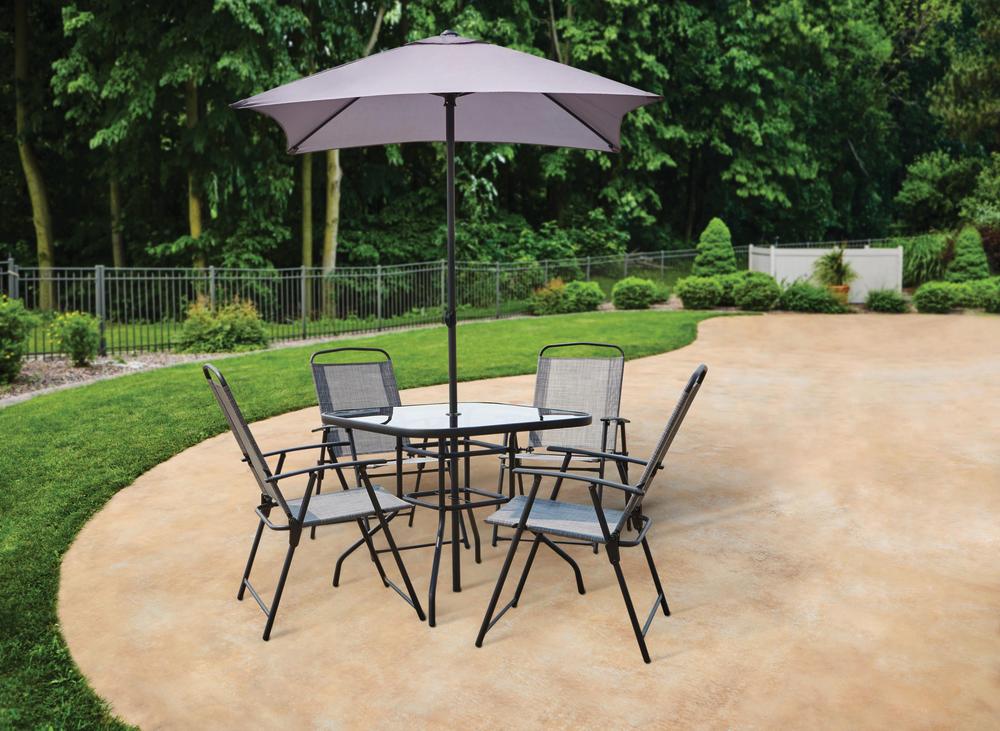 Grant Park 6-Piece Outdoor Furniture Set – All-Weather Patio Seating Collection