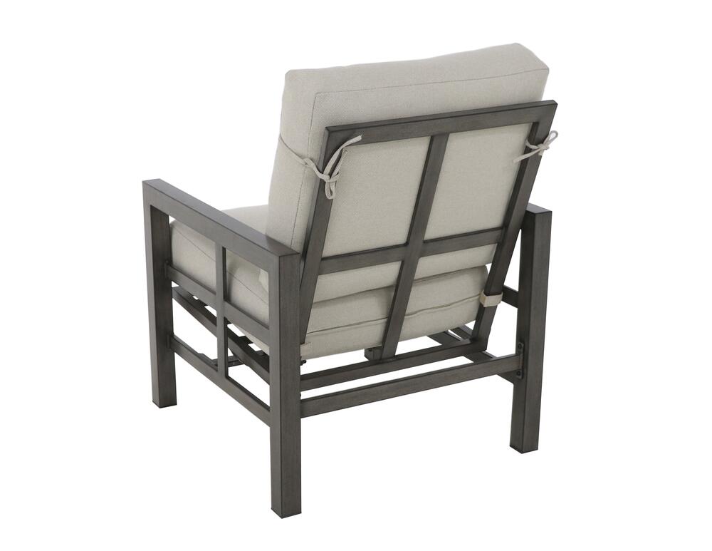 Backyard Creations® Berkley Bay Brown Deep Seating Rocking Patio Chair Set with Beige Cushions - 2 Pack