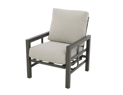 Backyard Creations® Berkley Bay Brown Deep Seating Rocking Patio Chair Set with Beige Cushions - 2 Pack