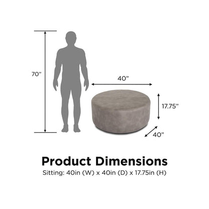 Comfort Eze® Claire Ottoman