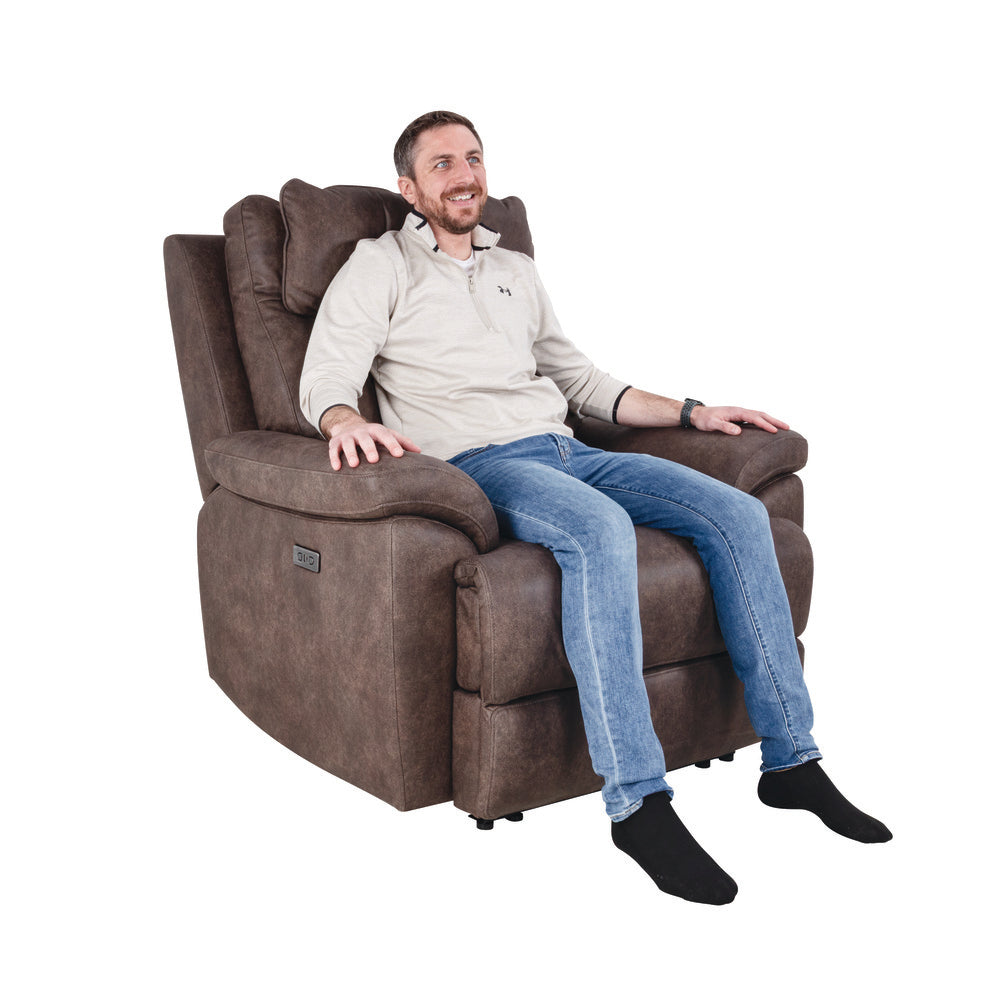 Forman Bark Oversized Power Recliner