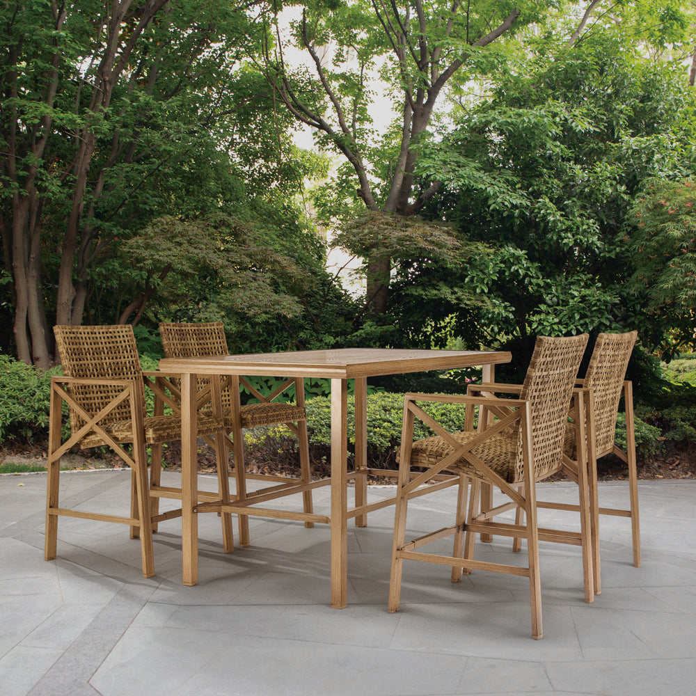 PreviousNext Backyard Creations® Yukon 5-Piece High Dining Set