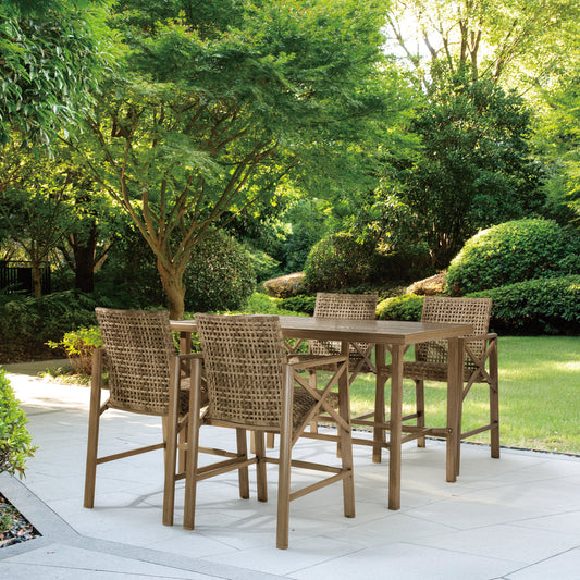 PreviousNext Backyard Creations® Yukon 5-Piece High Dining Set