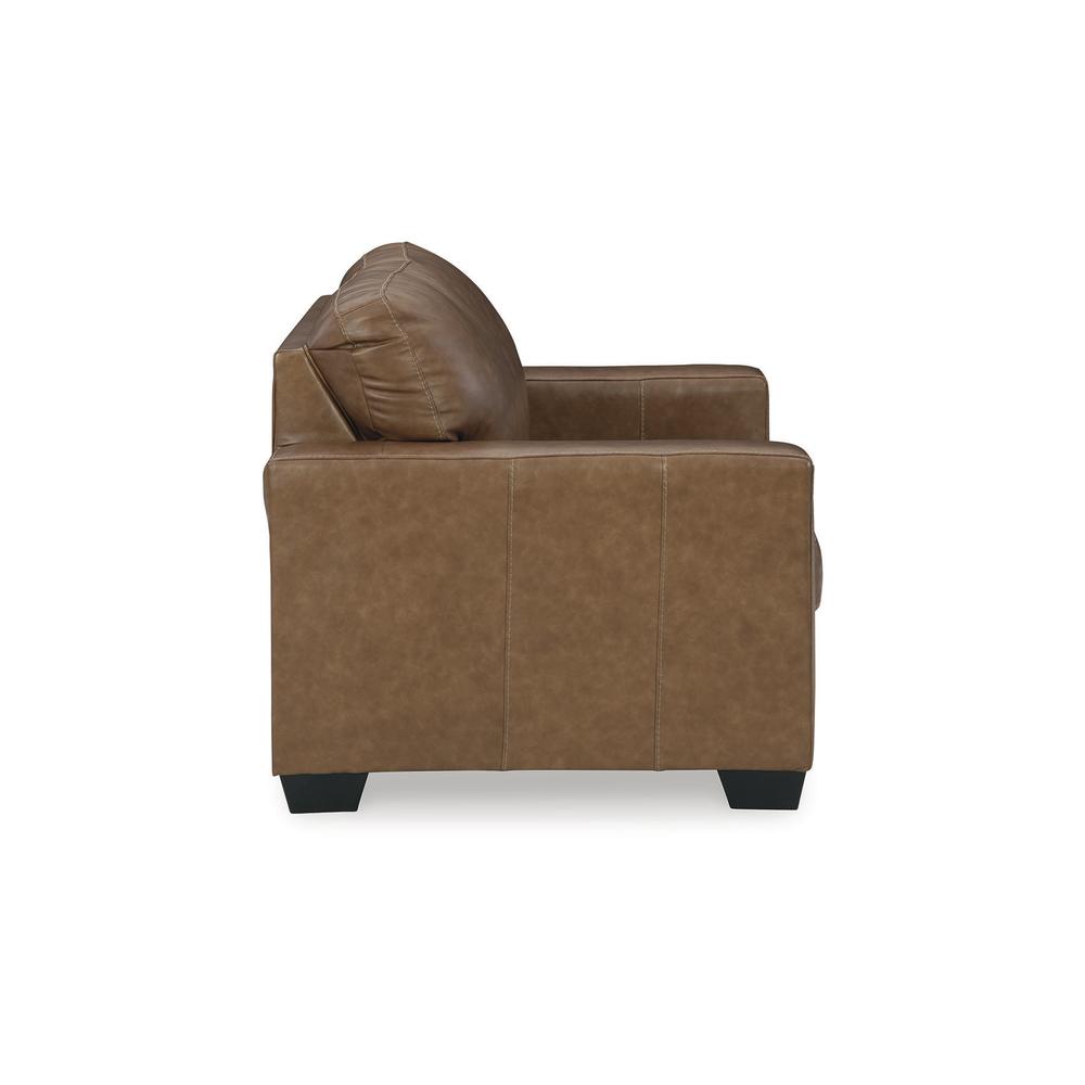 Ashley Beamer Genuine Leather Loveseat – Premium Living Room Sofa