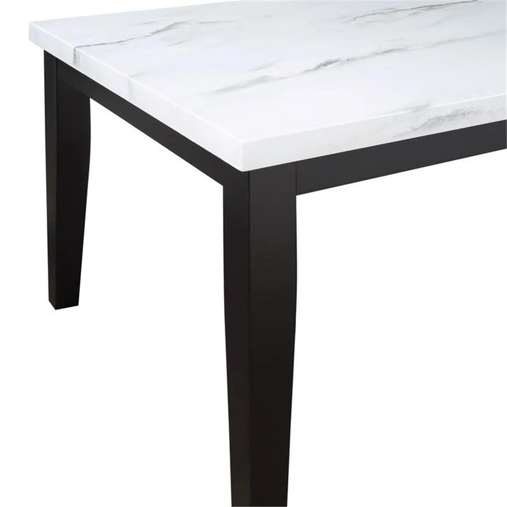 Sterling Faux Marble Dining Table