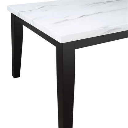 Sterling Faux Marble Dining Table