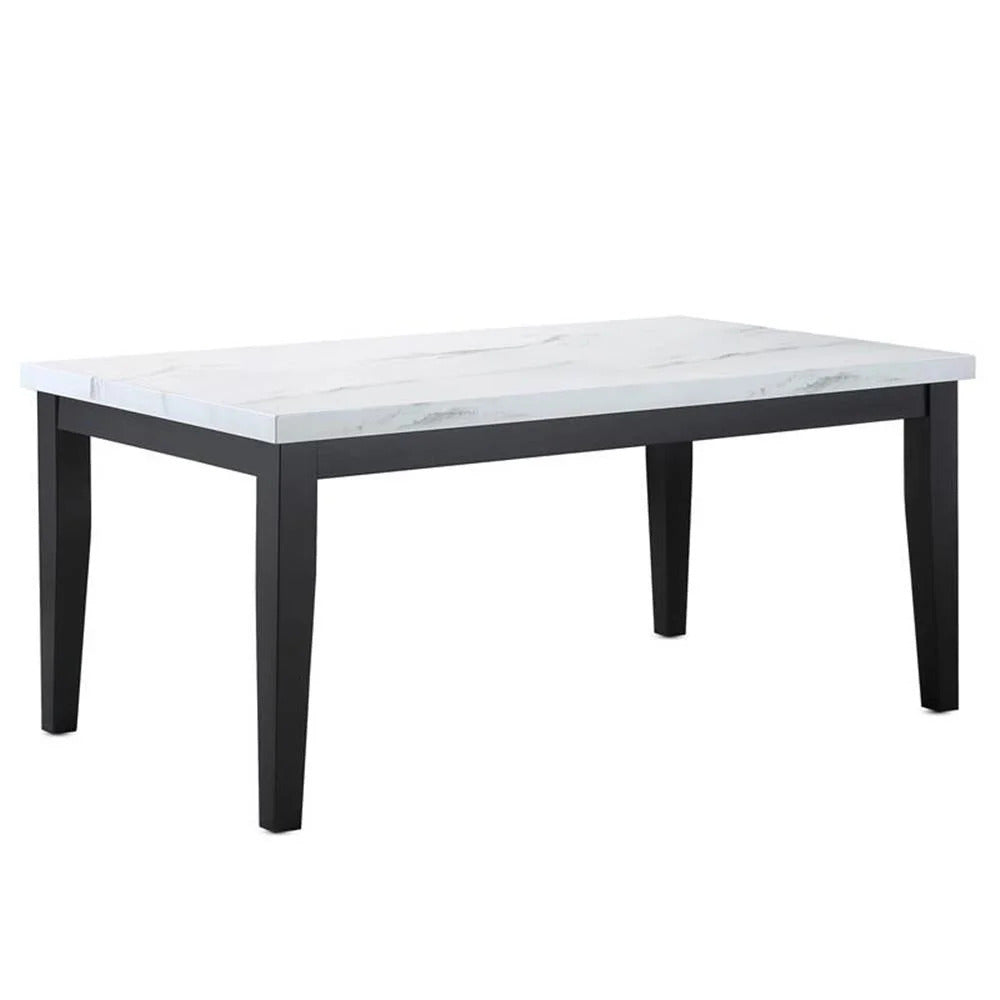 Sterling Faux Marble Dining Table