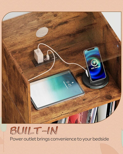 PreviousNext WLIVE® Side Table with Charging Station