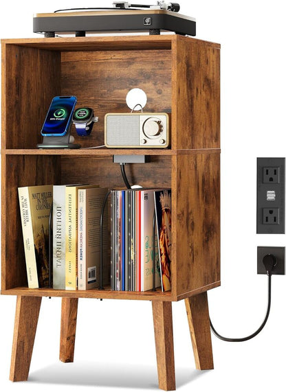 PreviousNext WLIVE® Side Table with Charging Station