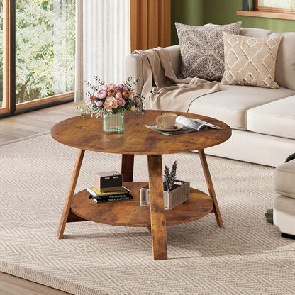 PreviousNext WLIVE Round Coffee Table
