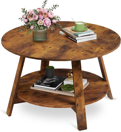 PreviousNext WLIVE Round Coffee Table