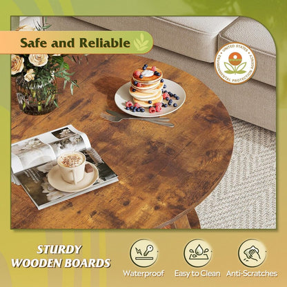 PreviousNext WLIVE Round Coffee Table