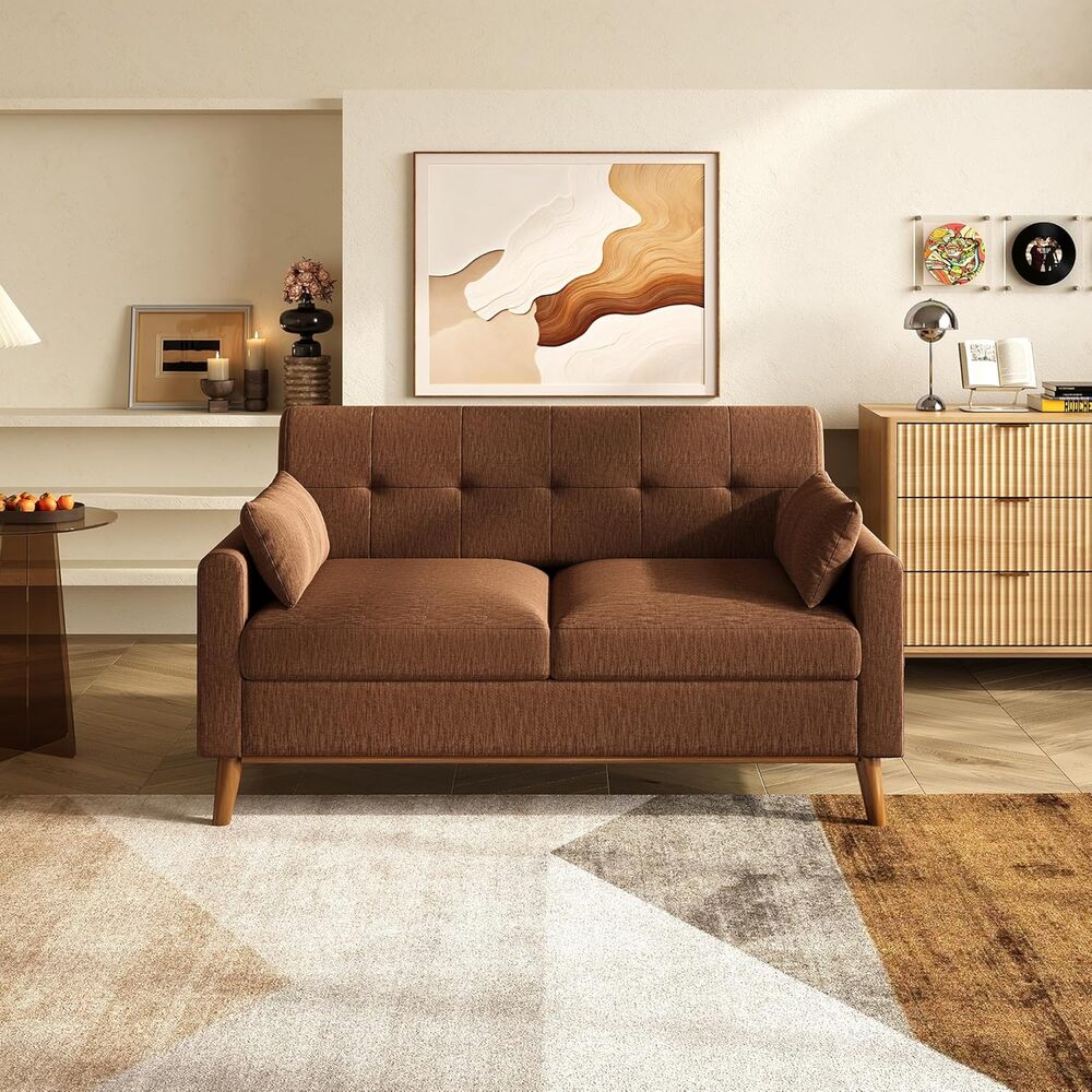WLIVE 62" Upholstered Loveseat