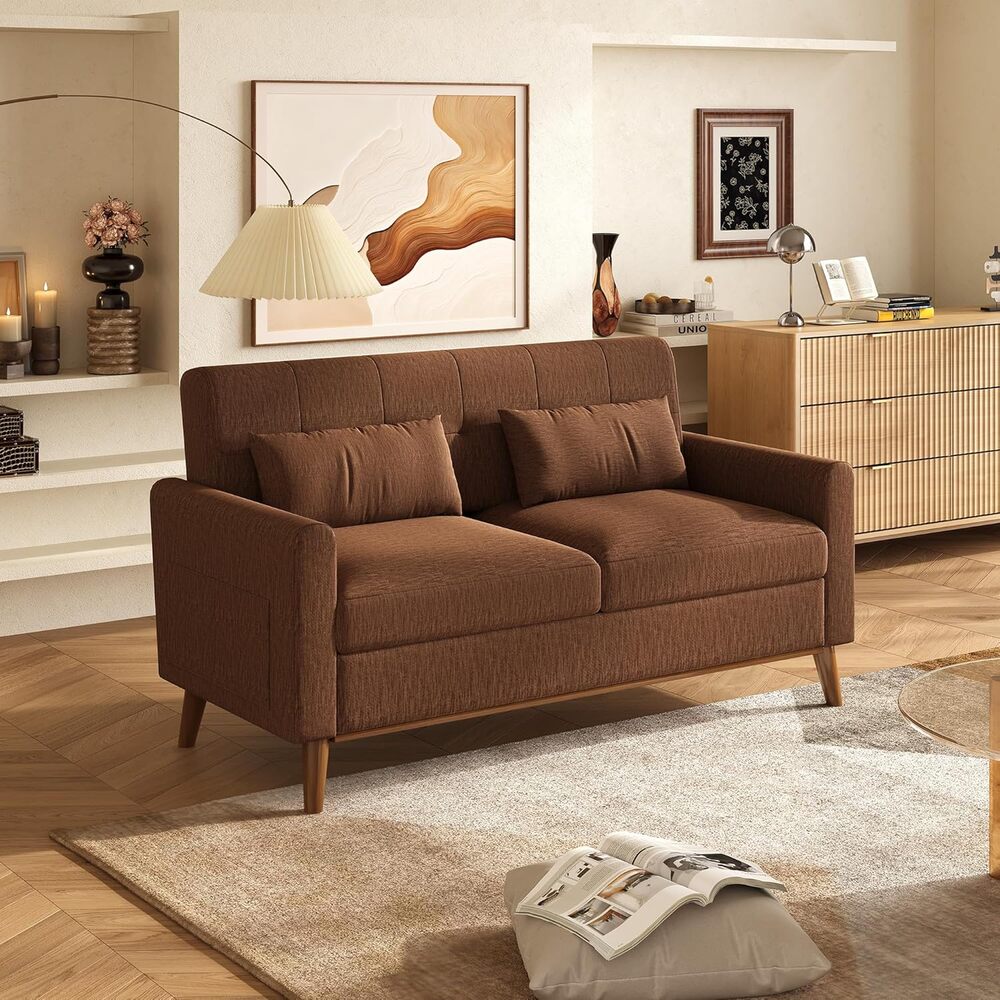 WLIVE 62" Upholstered Loveseat