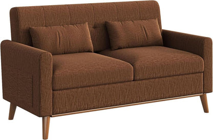 WLIVE 62" Upholstered Loveseat
