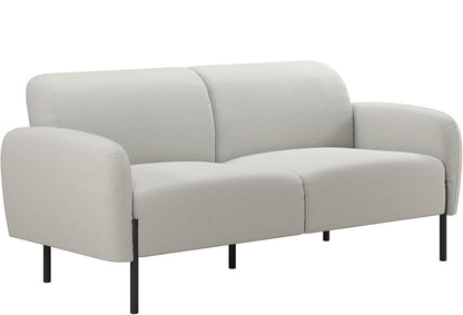 Mr. Kate Roxanne 73-1/2" Light Gray Chenille Sofa