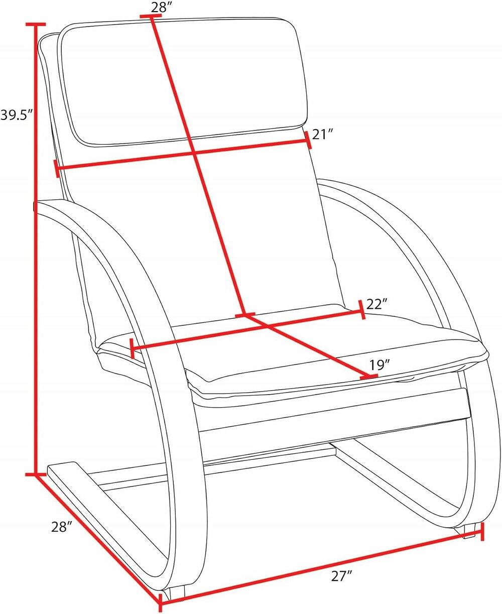 Bentwood Mocha Reclining Chair