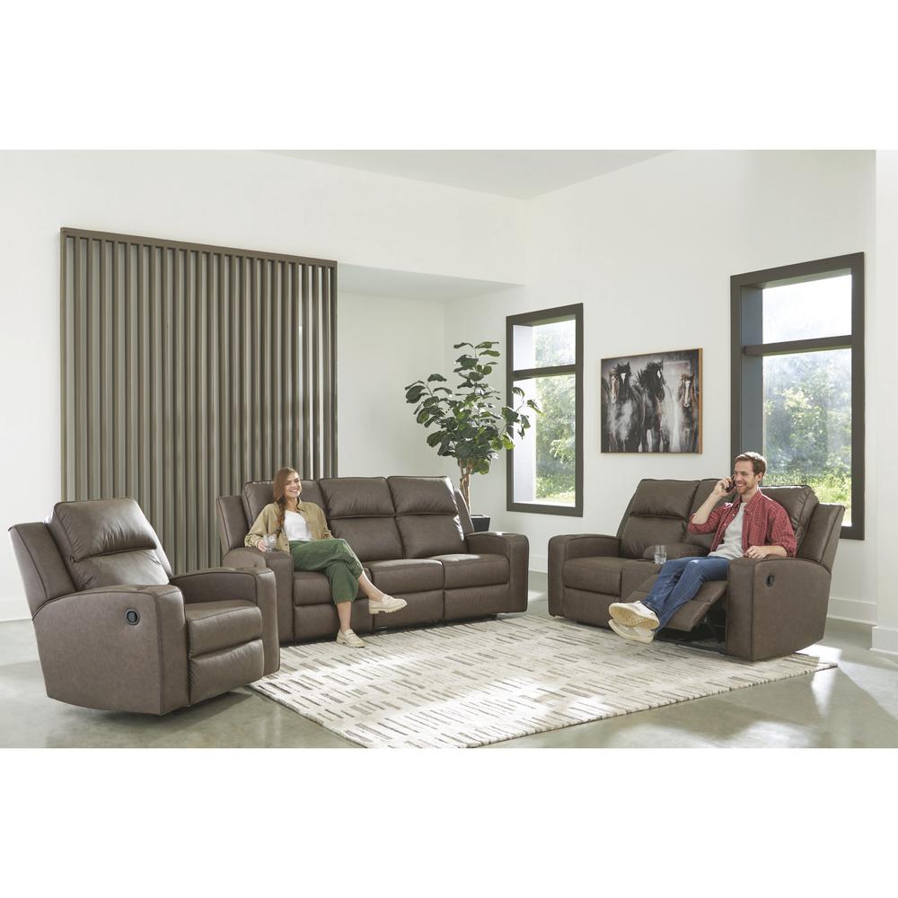 Ashley Room Solutions Luellen Dual Reclining Loveseat – Plush Living Room Seating