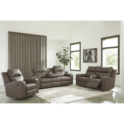 Ashley Room Solutions Luellen Dual Reclining Loveseat – Plush Living Room Seating
