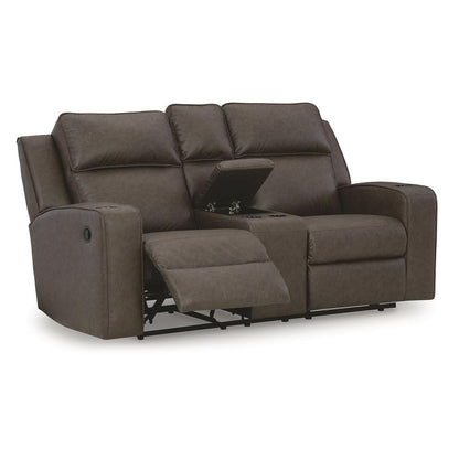 Ashley Room Solutions Luellen Dual Reclining Loveseat – Plush Living Room Seating