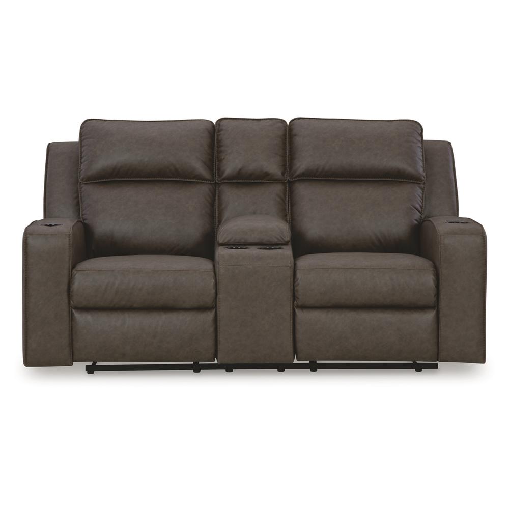 Ashley Room Solutions Luellen Dual Reclining Loveseat – Plush Living Room Seating