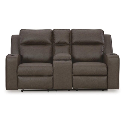 Ashley Room Solutions Luellen Dual Reclining Loveseat – Plush Living Room Seating