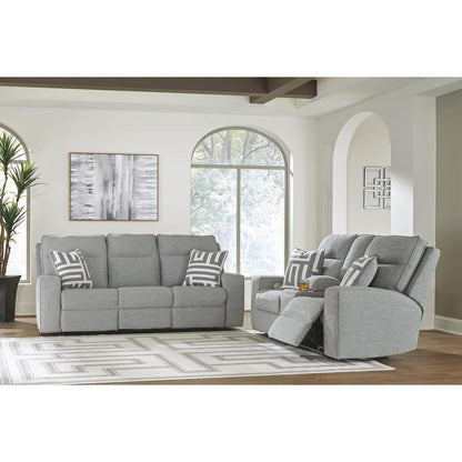 Ashley Waterton Power Reclining Sofa – Premium Upholstered Living Room Seating