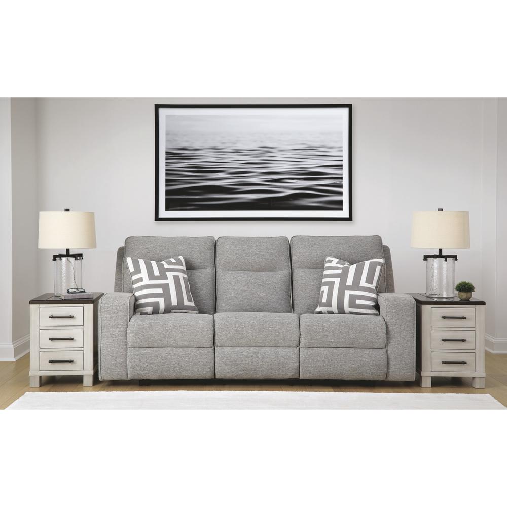 Ashley Waterton Power Reclining Sofa – Premium Upholstered Living Room Seating