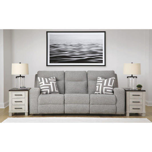 Ashley Waterton Power Reclining Sofa – Premium Upholstered Living Room Seating