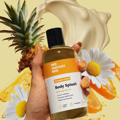 Body Splash - Skin Smoothing Body Oil (Pineapple Creme)