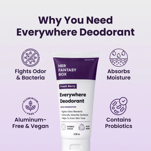 Everywhere Deodorant (Berry) - Long Lasting Odor Block