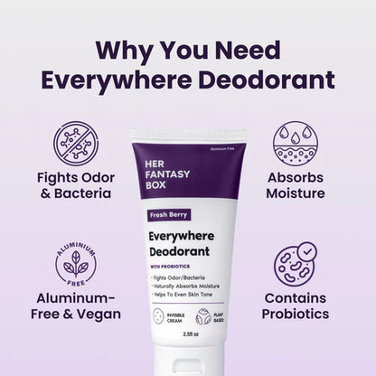 Everywhere Deodorant (Berry) - Long Lasting Odor Block