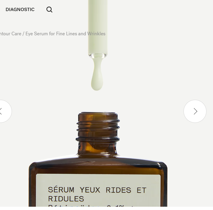 Eye Serum for Fine Lines and Wrinkles A30 0.1% Retinoids + Hyaluronic Acid