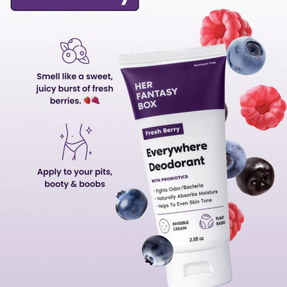Everywhere Deodorant (Berry) - Long Lasting Odor Block