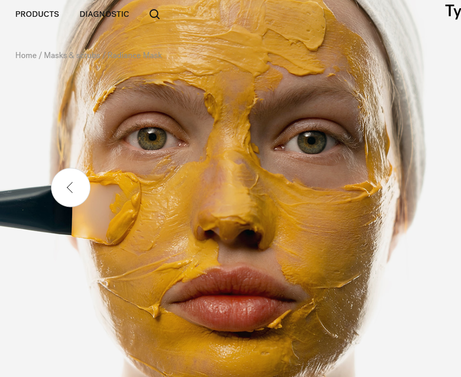 Radiance Mask P74 Yellow Clay + Organic Turmeric