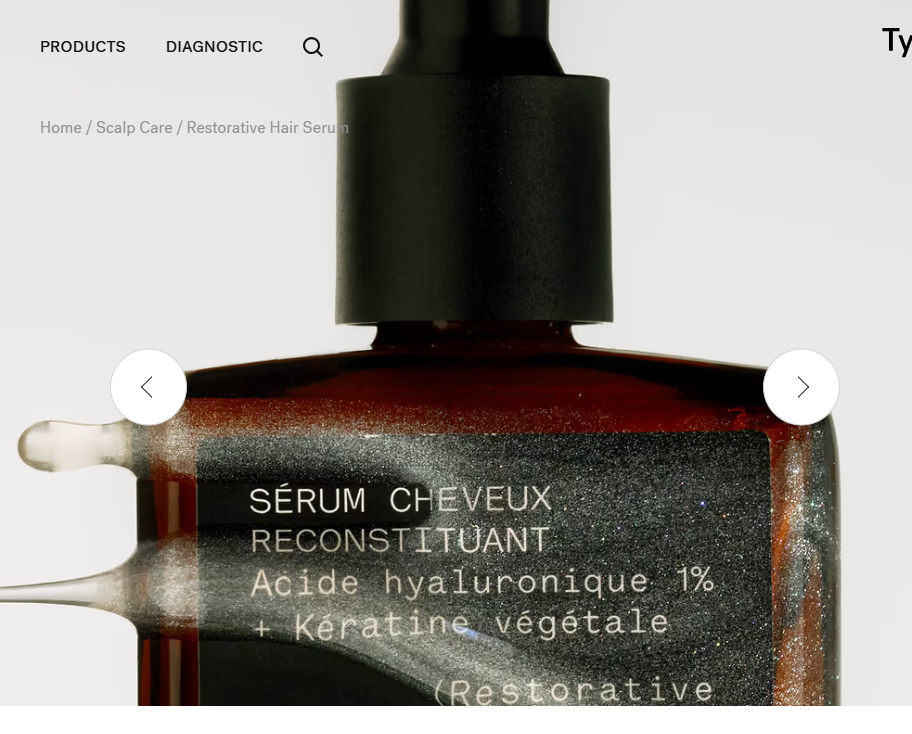 Restorative Hair Serum R41 1% Hyaluronic Acid + Plant Keratin