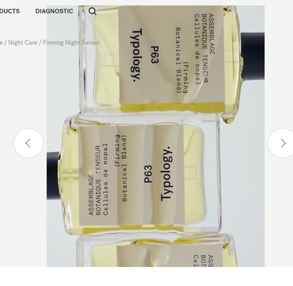 Firming Night Serum P63 Botanical Blend with Nopal Cells