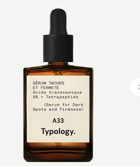 Serum for Dark Spots and Firmness A33 5% Tranexamic Acid + Tetrapeptide