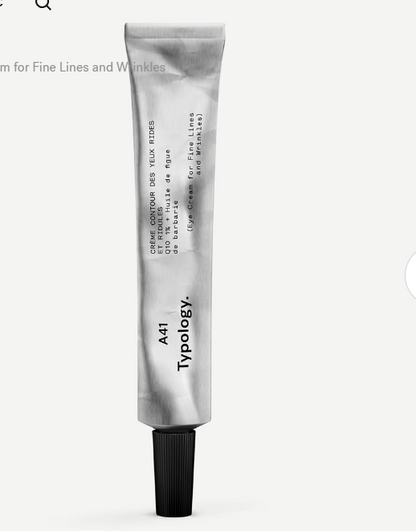 Eye Cream for Fine Lines and Wrinkles A41 1% Q10 + Prickly Pear Oil