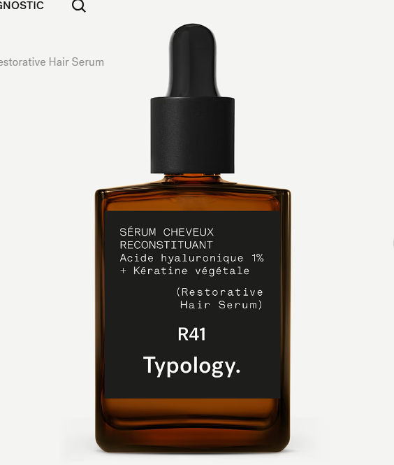 Restorative Hair Serum R41 1% Hyaluronic Acid + Plant Keratin