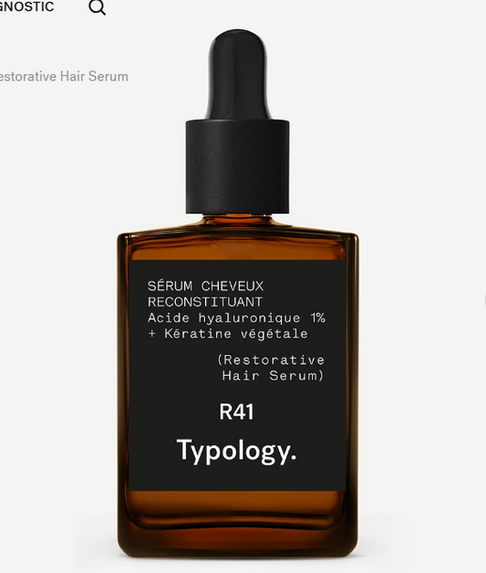Restorative Hair Serum R41 1% Hyaluronic Acid + Plant Keratin